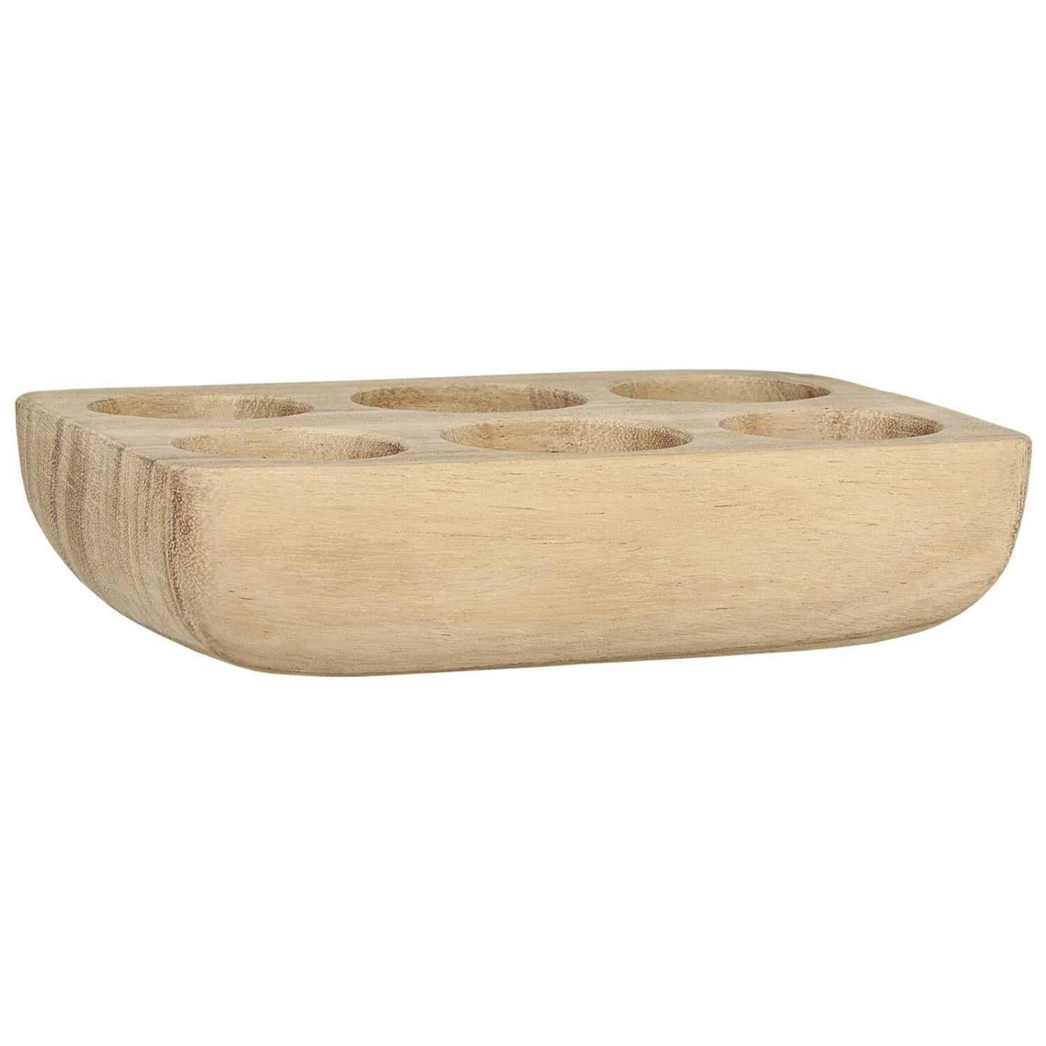 Eierhalter für 6 Eier (Braun)