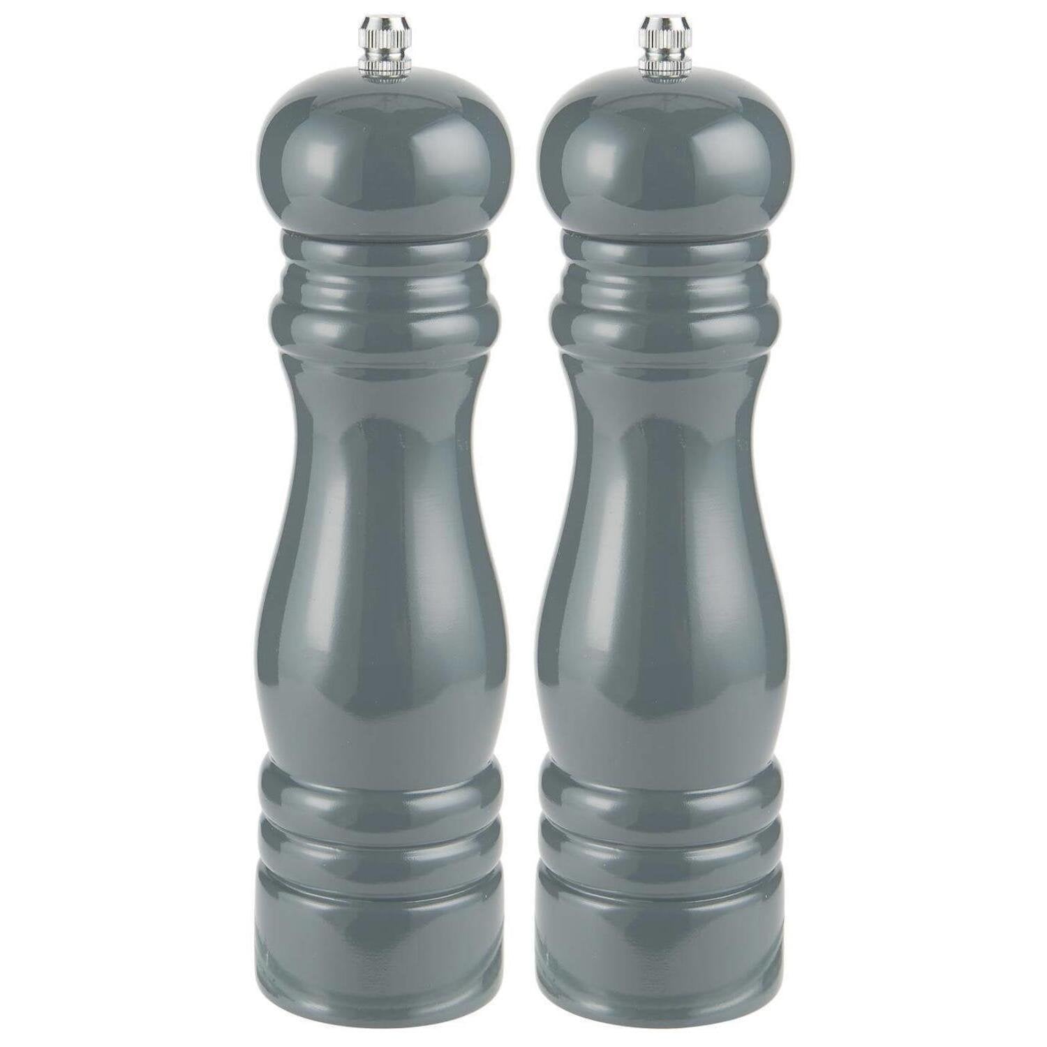Salz- und Pfeffermühle - 2-tlg - 5,5x21,5 cm (Grau) Ib Laursen