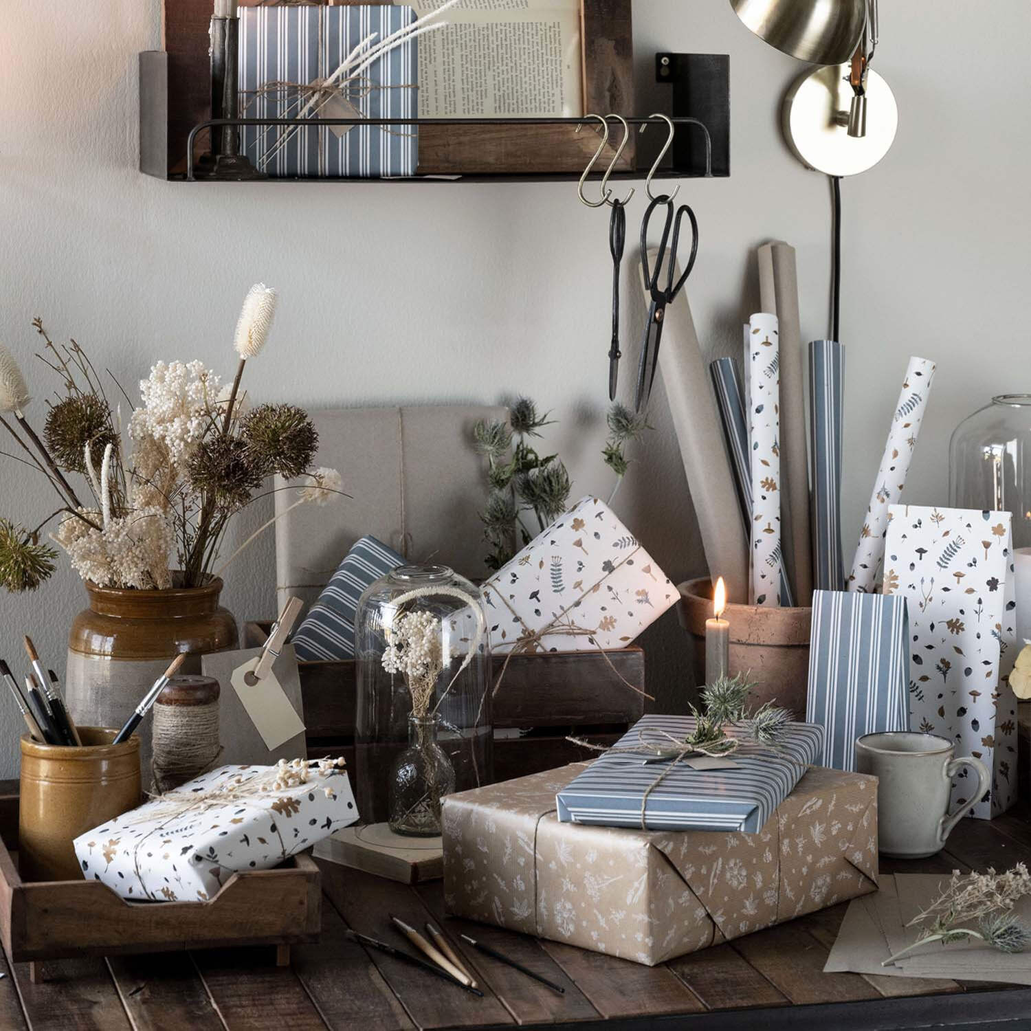 Holz-Aktenhalter stapelbar "Unika" - A4 (Braun)