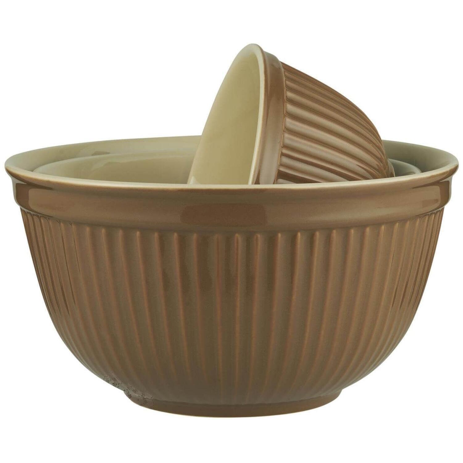 Schalensatz "Mynte" im 3er-Set (Hazelnut)