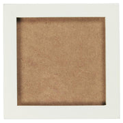 Fotorahmen "Unika" - 18x2x18 cm (Weiß)