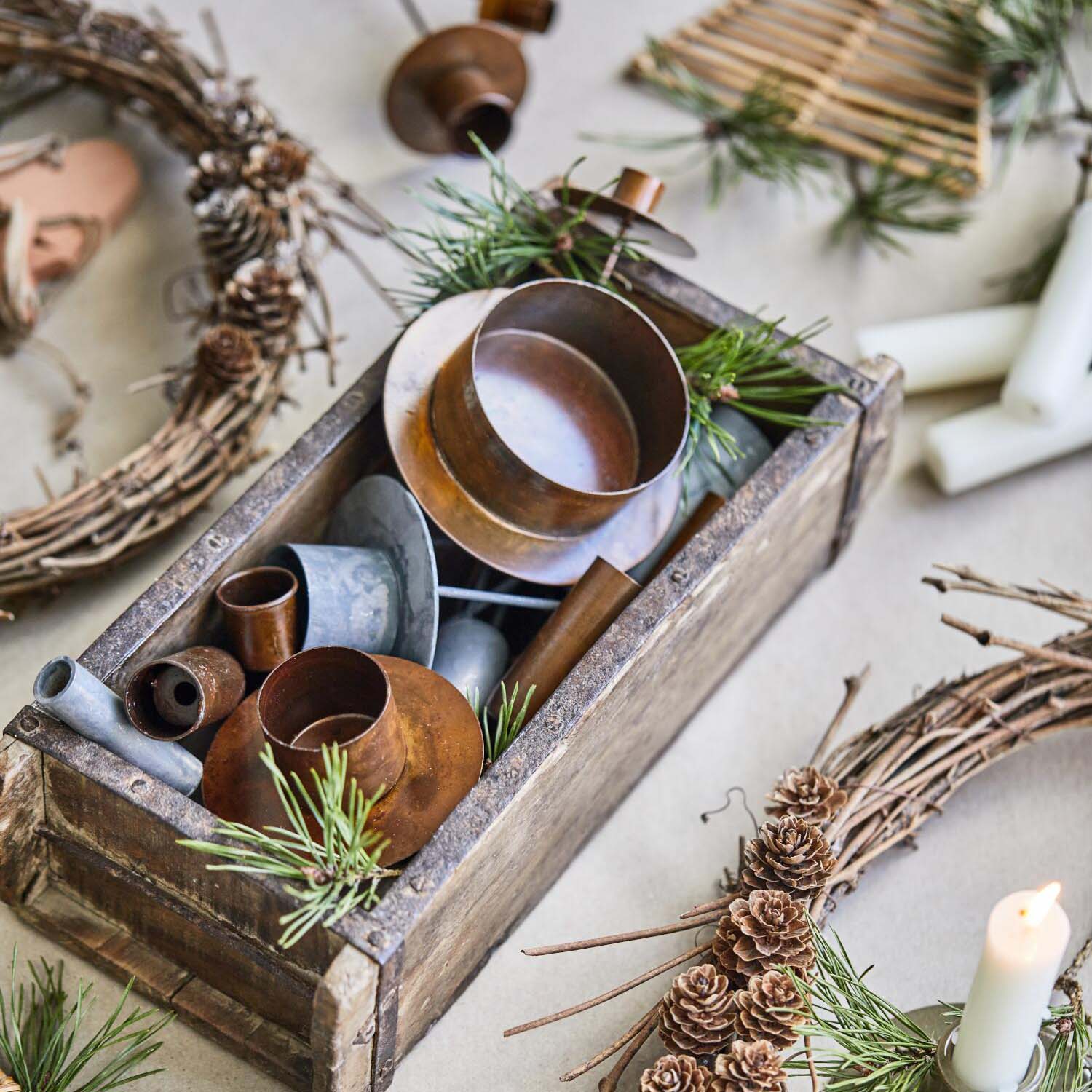 Spieß für ø 2,2 cm Stabkerze (Braun) Ib Laursen