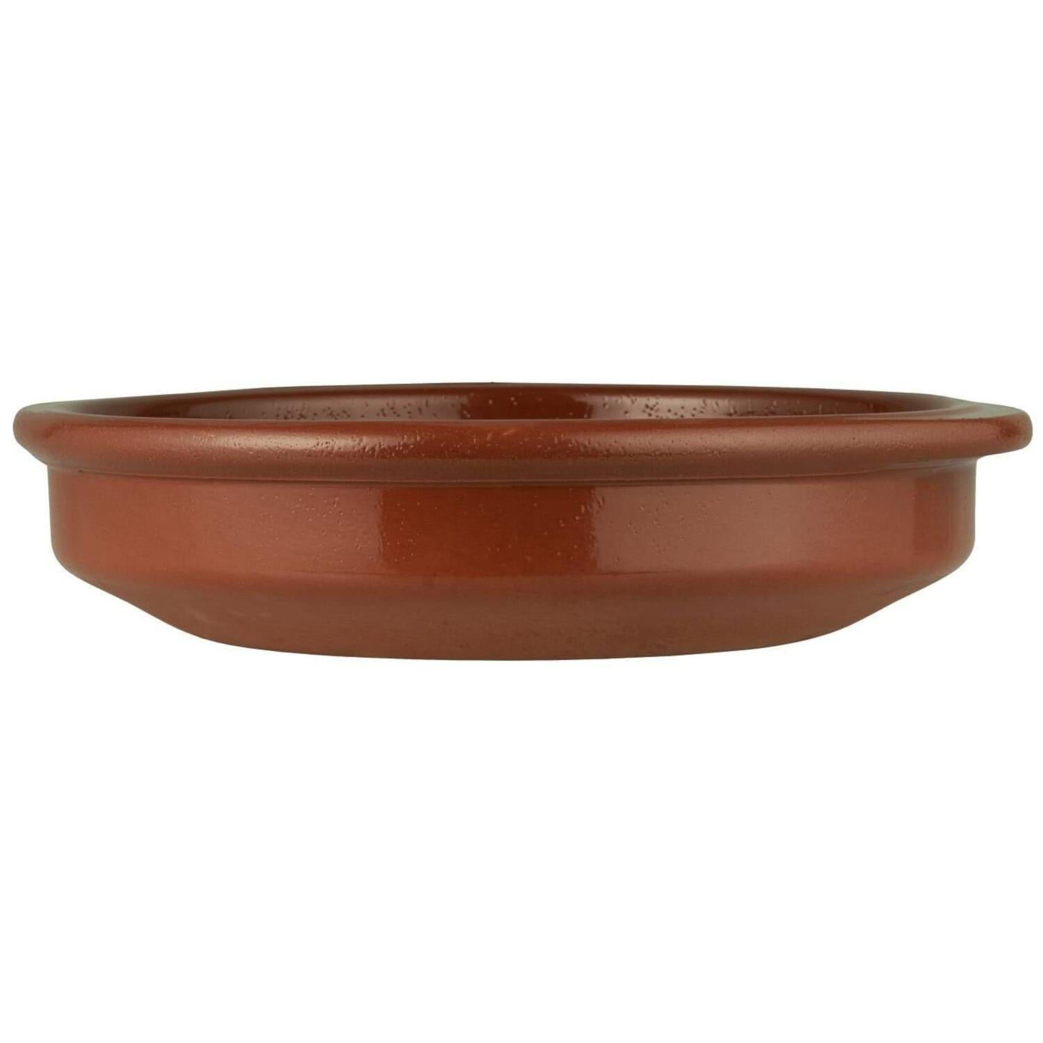 Servierschale mit Griffen "Rustique" - 30,5x28x7 cm (Braun)