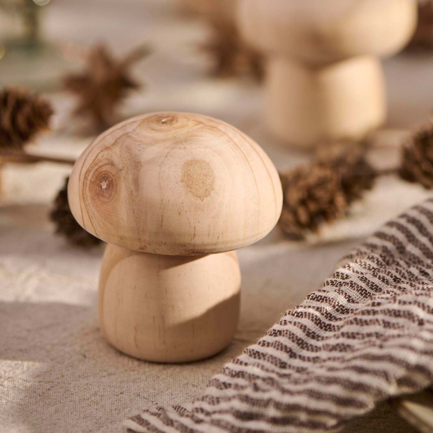 Pilz aus Holz (Natur) Ib Laursen