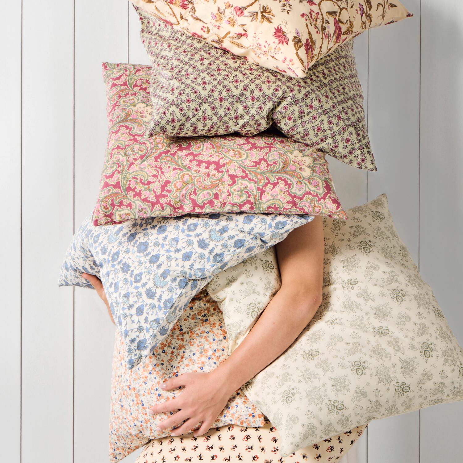 Kissenbezug "Antonia" - 50x50 cm (Beige/Bunt)