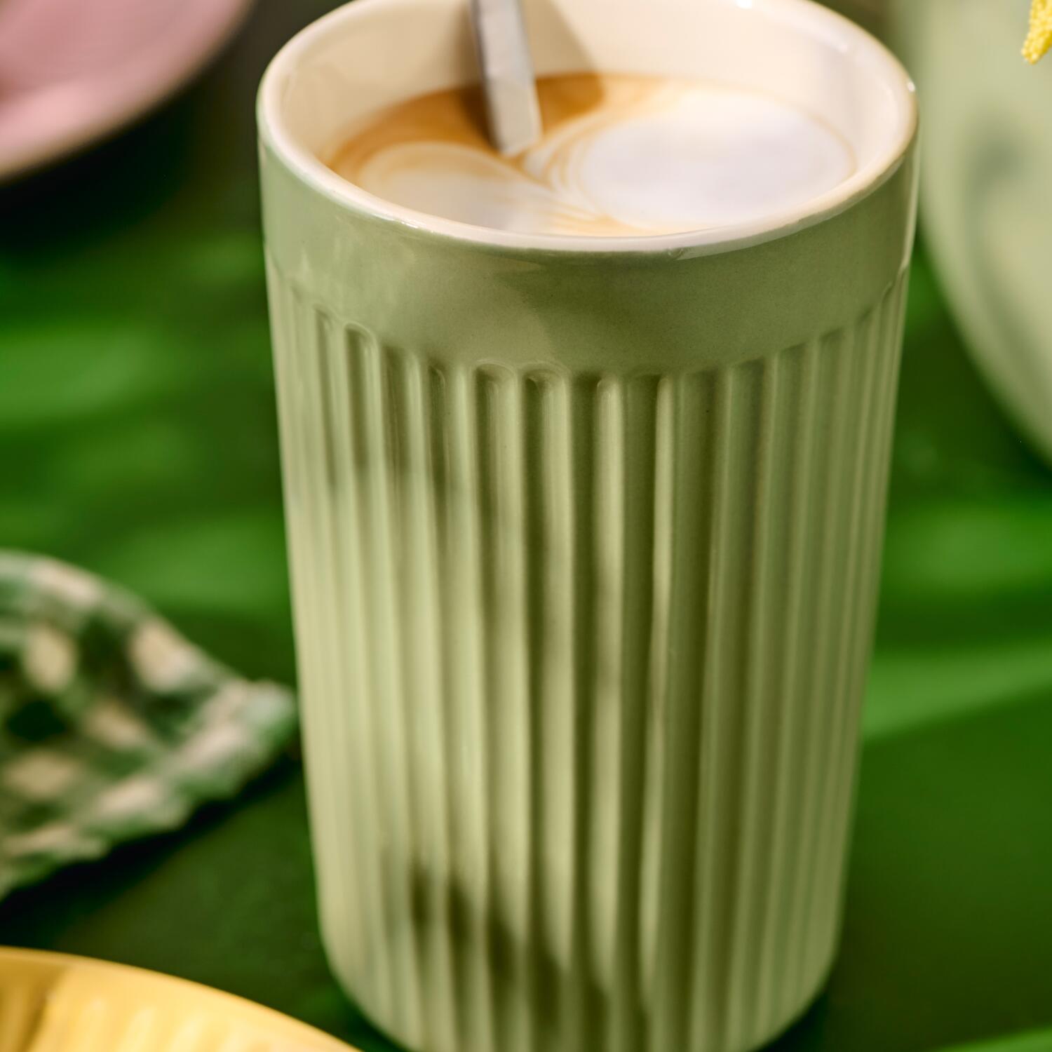 Cafe Latte Becher "Mynte" - 375 ml (Wasabi)