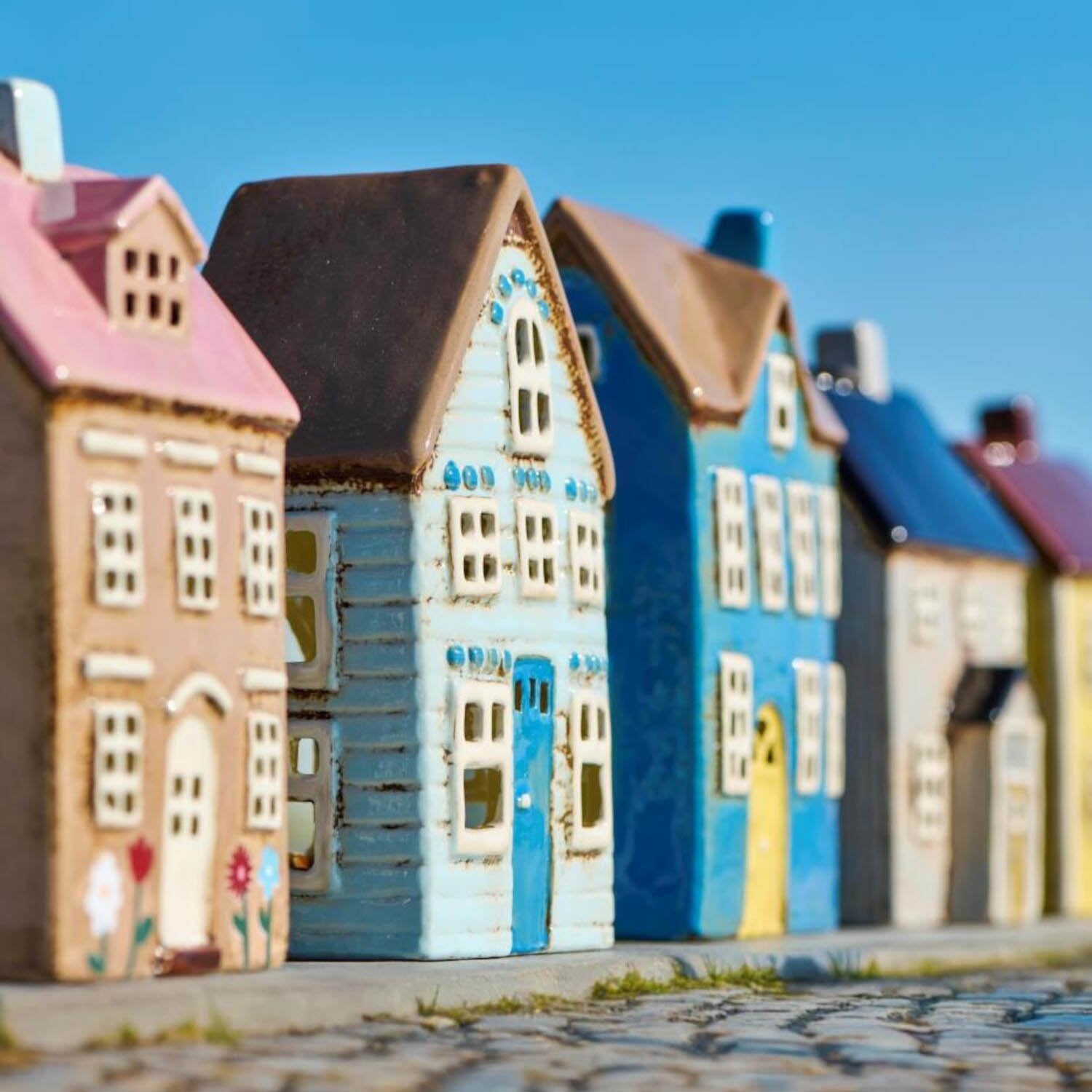 Teelichthaus "Nyhavn" - 11,8x8,7x19 cm (Rosa) Ib Laursen