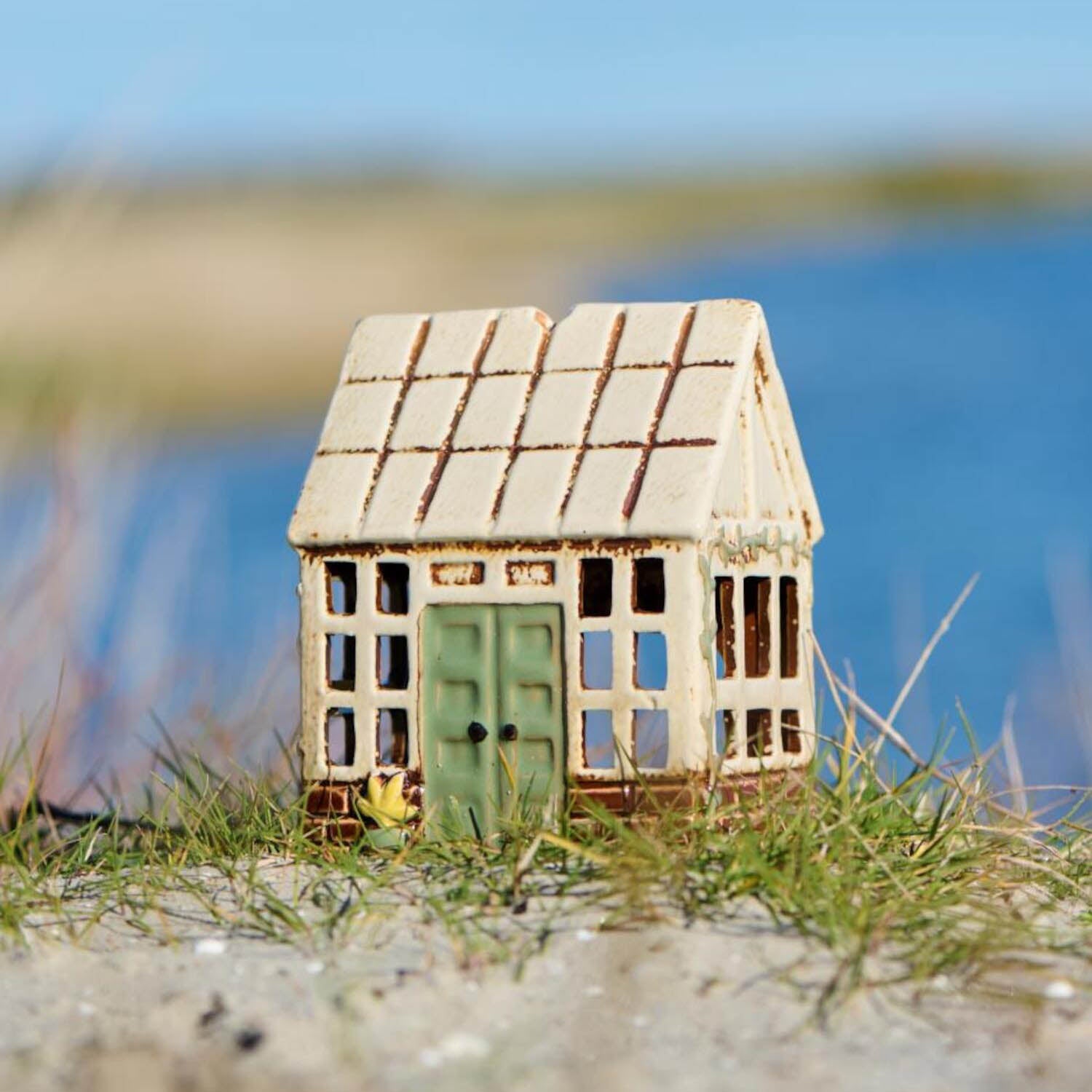 Teelichthaus "Orangerie" - 14x7,5x17 cm (Grün) Ib Laursen