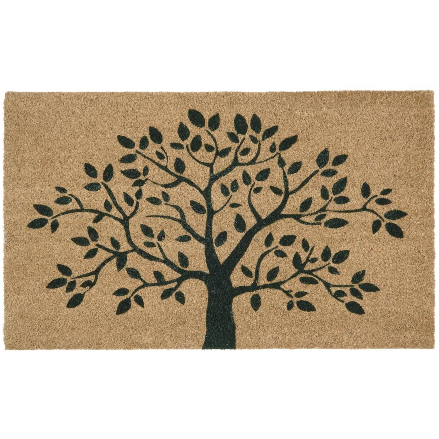 Türmatte "Baum" - 60x40 cm (Braun)