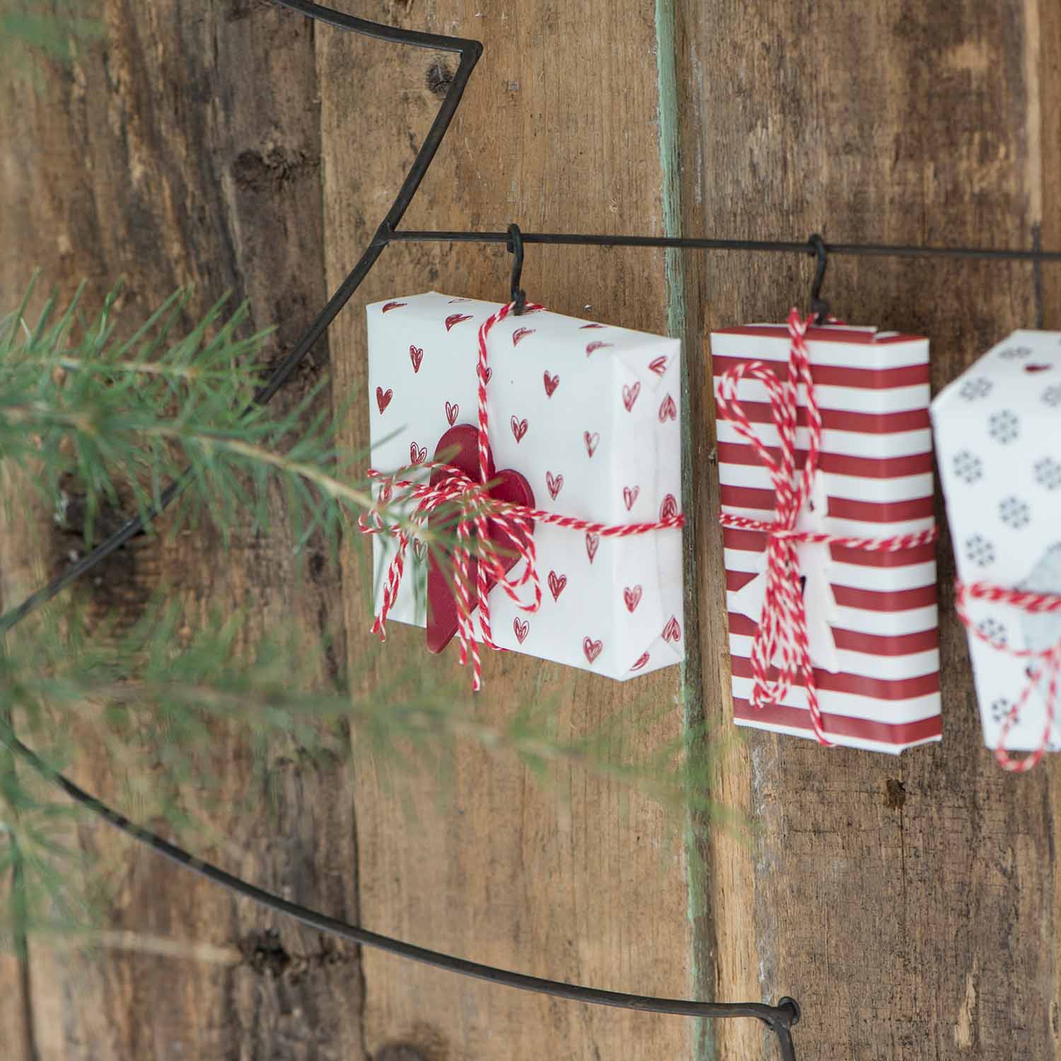 Herz-Anhänger für Geschenkschmuck (Rot), 10er-Set