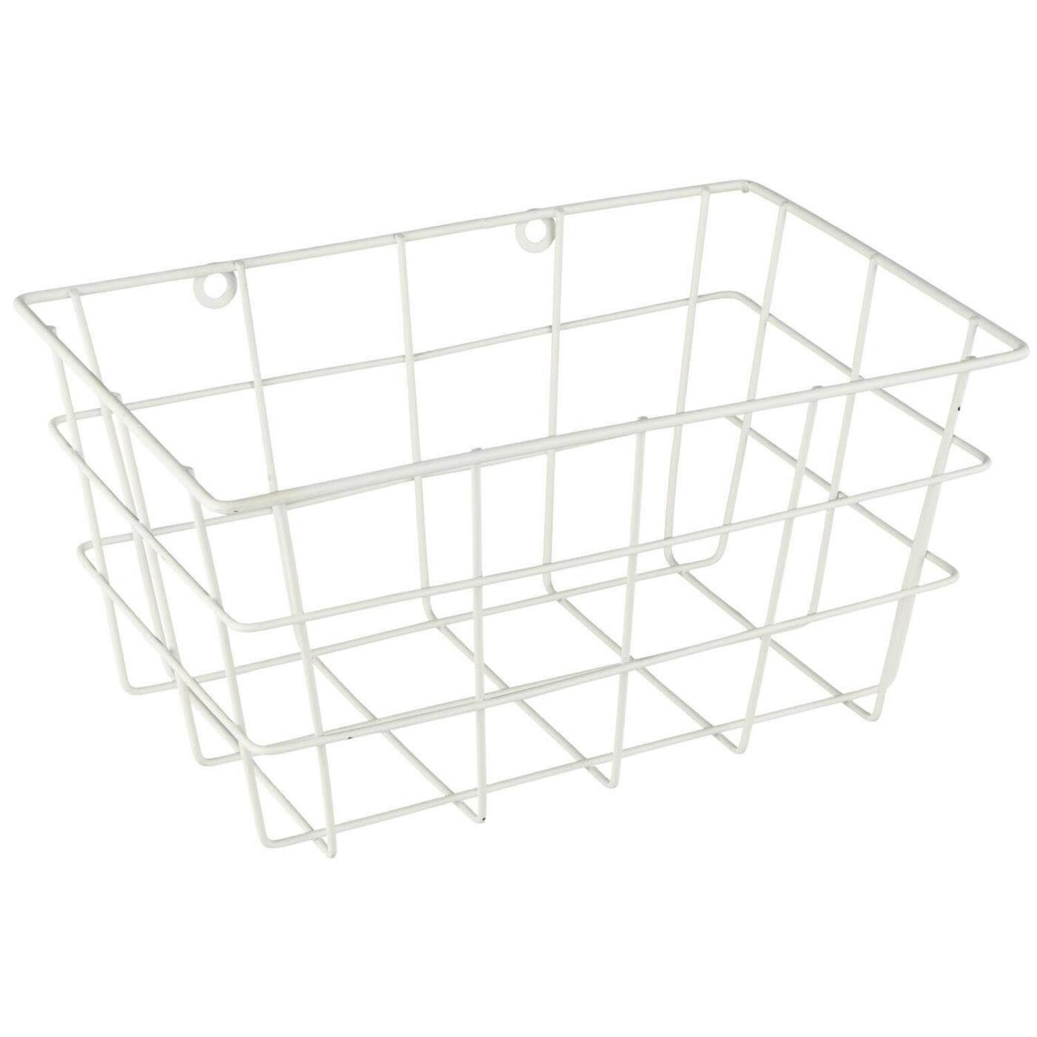 Balkonkorb - 18x28x14,5 cm (Weiß)