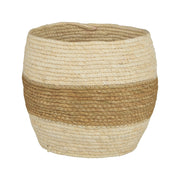 Korb - 23x23 cm (Creme/Natur)