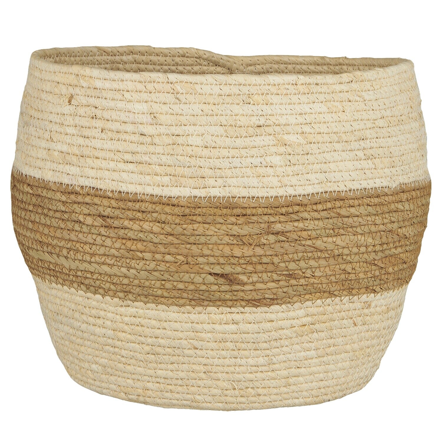 Korb - 29x26 cm (Creme/Natur)