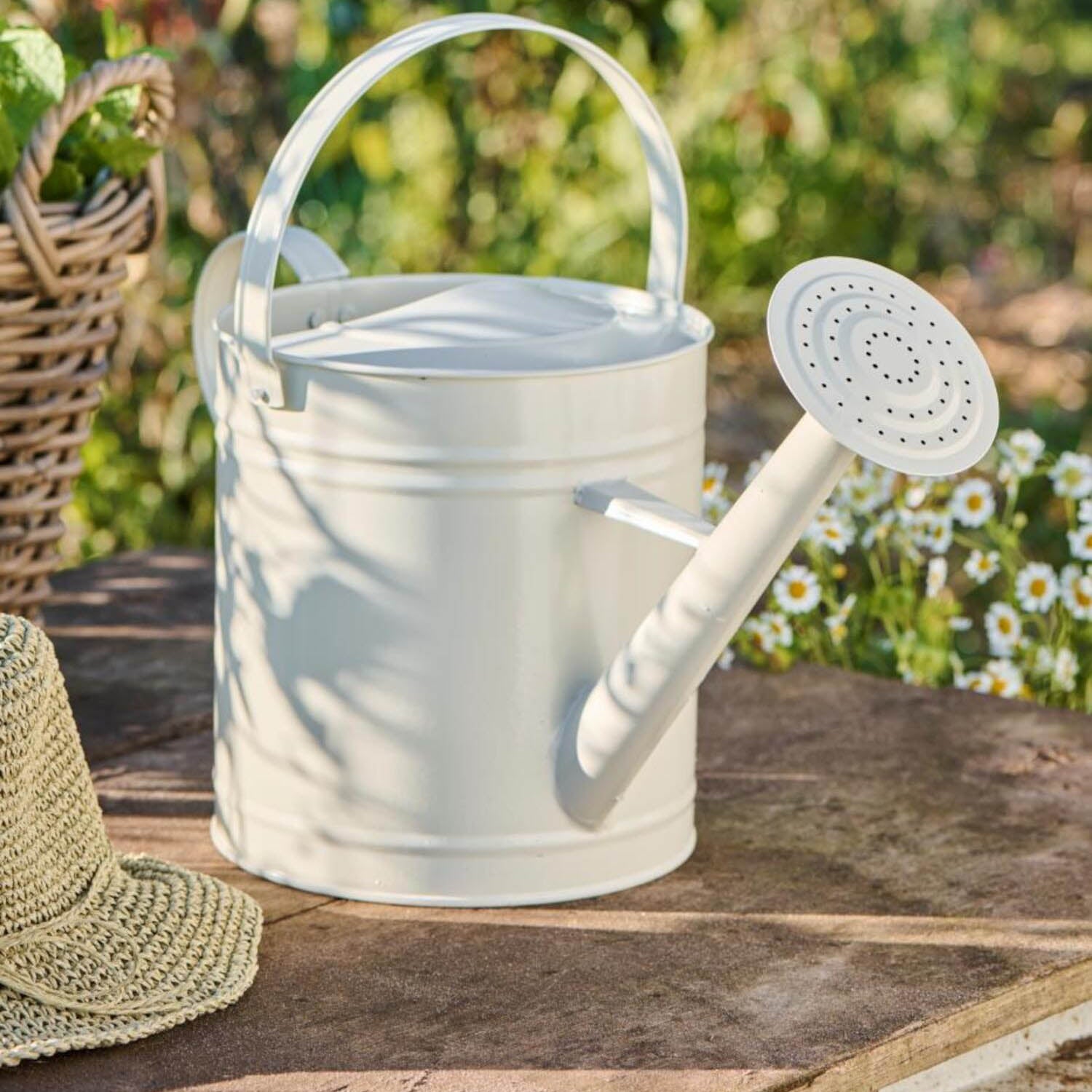 Gießkanne mit Brause - 6,3 l (Graunatur)