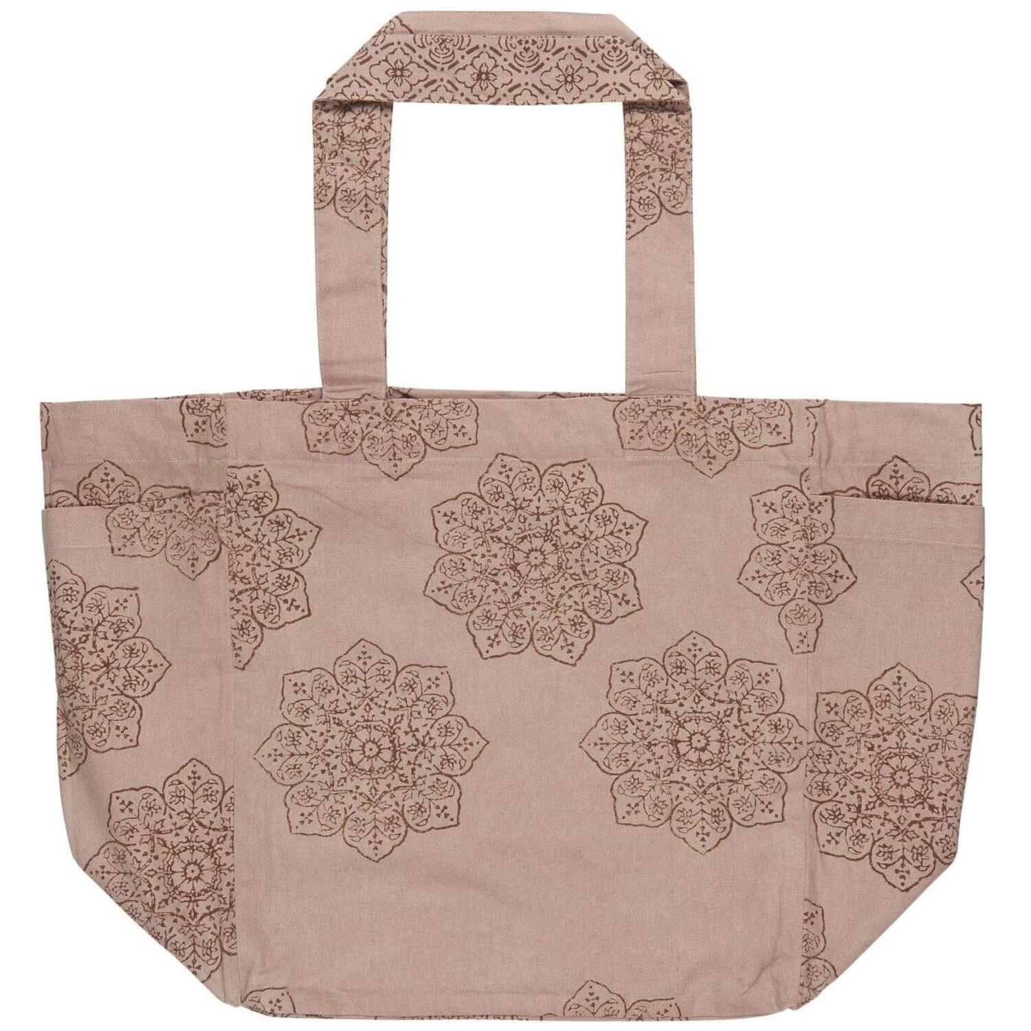 Wende-Tasche - 36x23x40 cm (Rosa/Malave) Ib Laursen