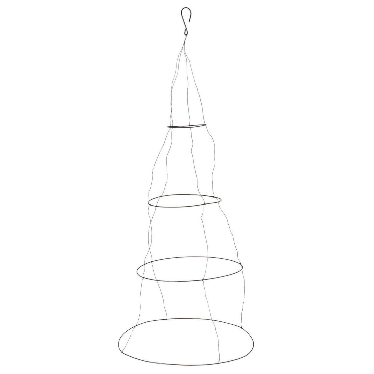 Hänger mit 4 Ringen - 83 cm (Silber)