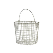 Korb mit Henkel - 32x27,5 cm (Silber)