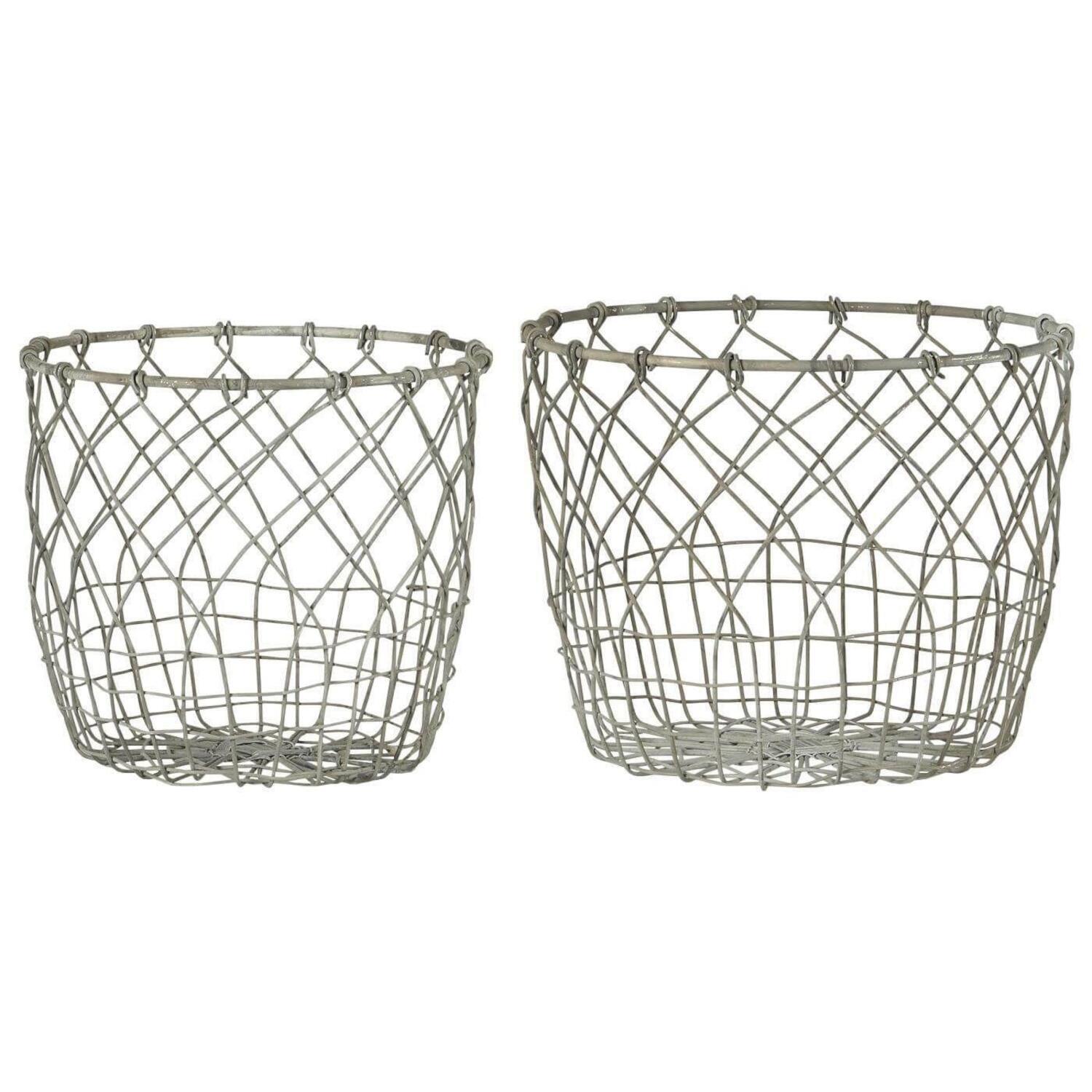 Korb - 19x15,5 cm (Silber)
