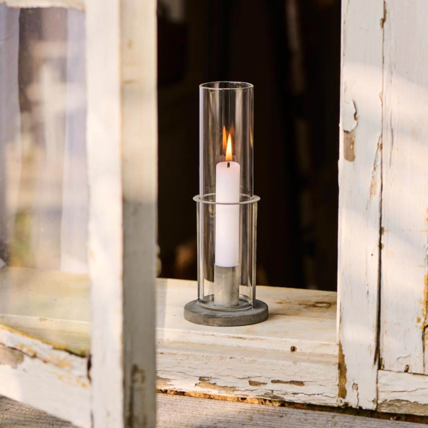 Kerzenhalter im 2er-Set - 8x22 cm (Metallic) Ib Laursen