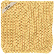 Gestrickter Topflappen "Mynte" - 22x22 cm (Wheat Straw)