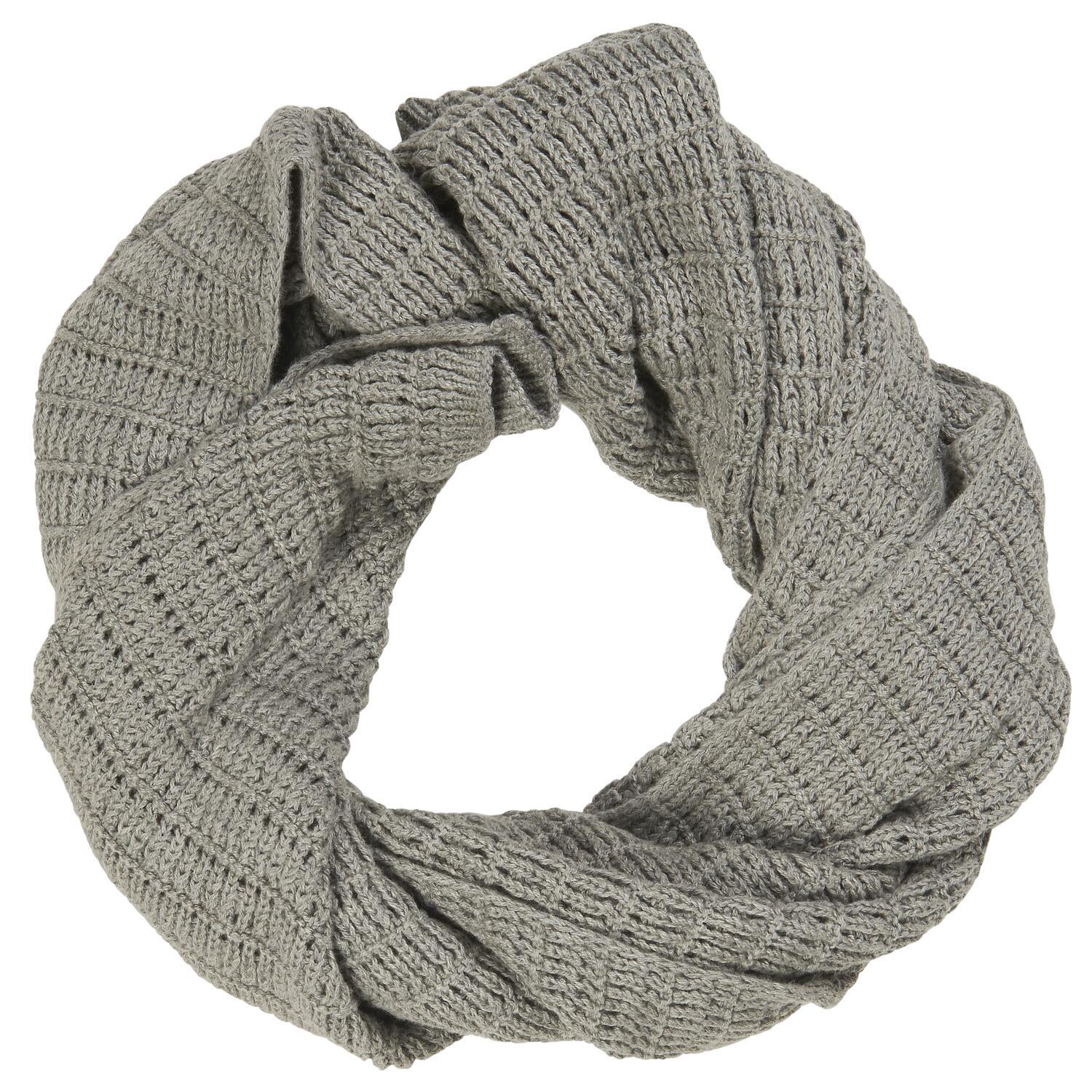 Halstuch gestrickt - 160x25 cm (Grau) Ib Laursen