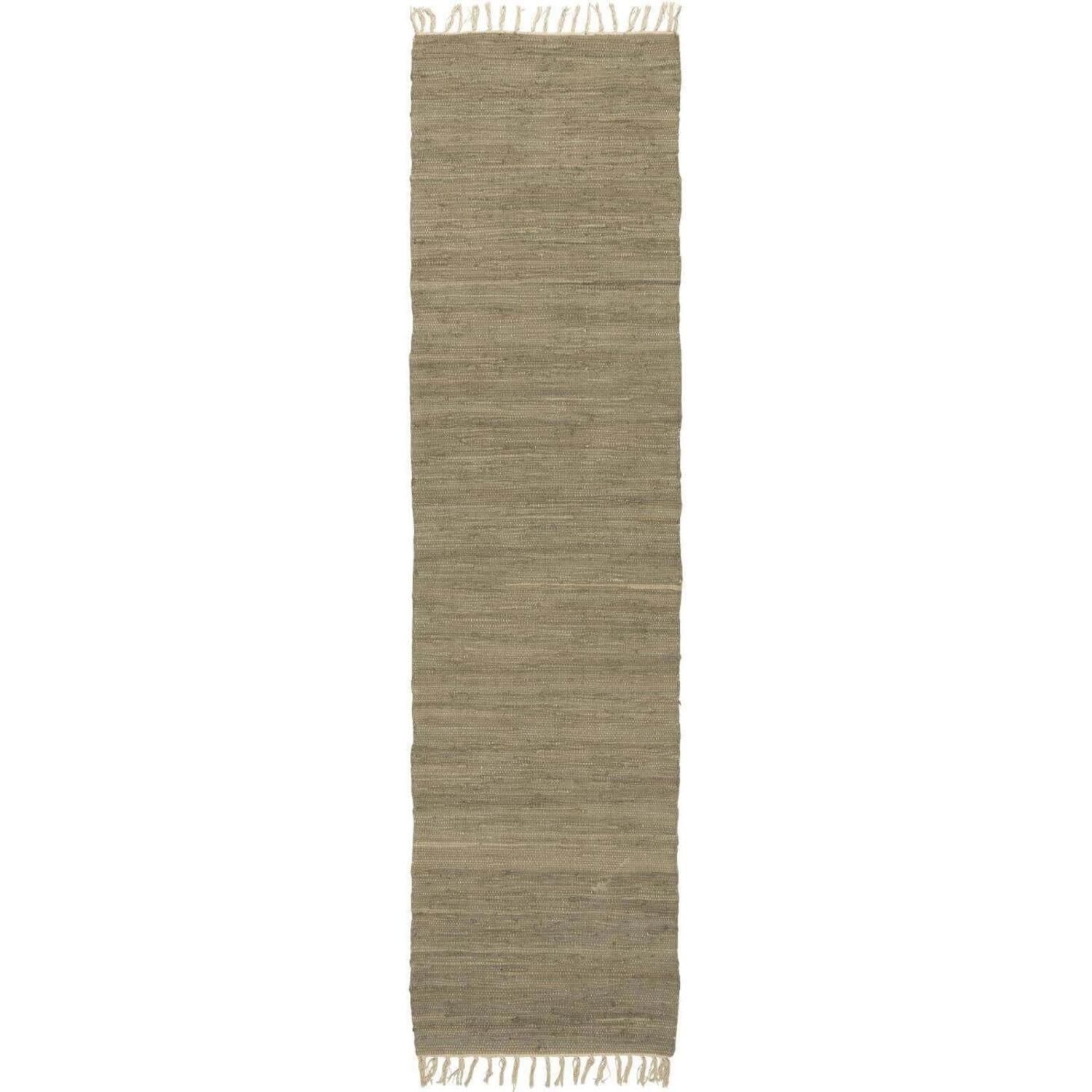 Bodenläufer - 250x60 cm (Braun/Grau)