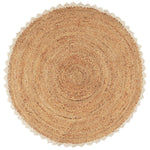 Runde Jutematte - 90 cm (Natur)