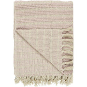 Plaid - 160x130 cm (Creme/Hellrosa)
