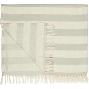 Hamam-Handtuch mit Fransen - 150x100cm (Hellgrau) Ib Laursen