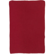 Handtuch gestrickt - 40x60 cm (Rot)