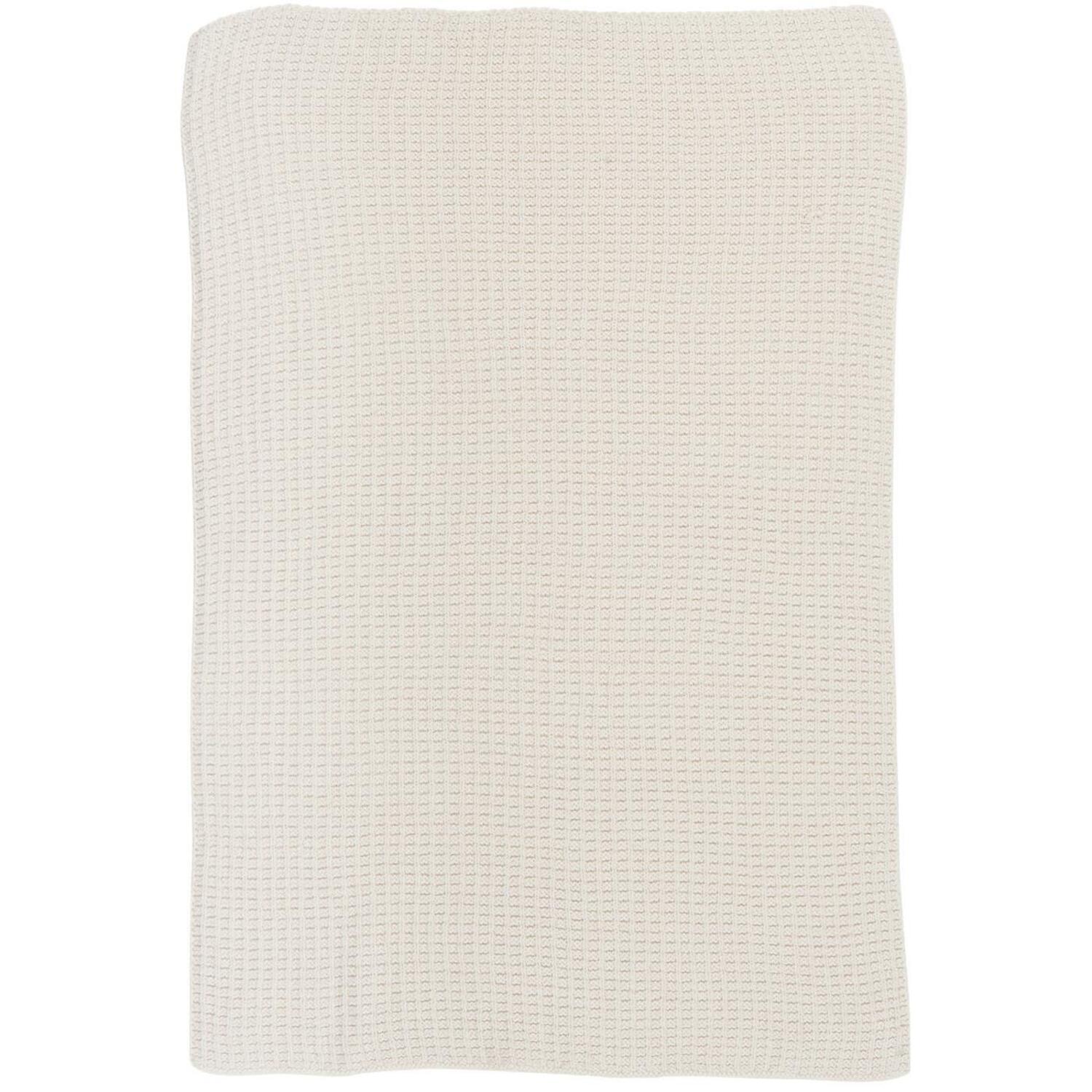 Handtuch gestrickt - 40x60 cm (Creme)