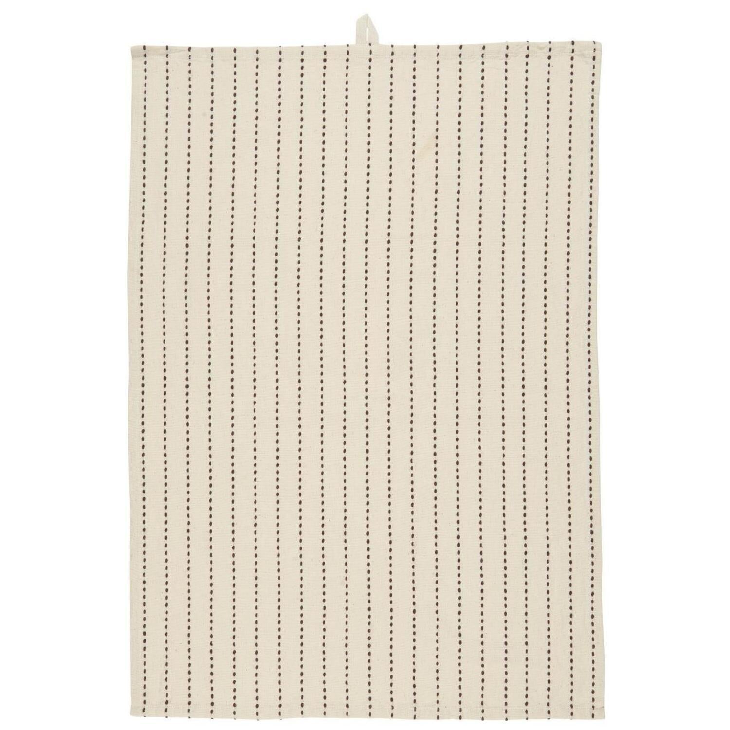 Ib Laursen Geschirrtuch "Theo" - 70x50 (Natur, Braun)