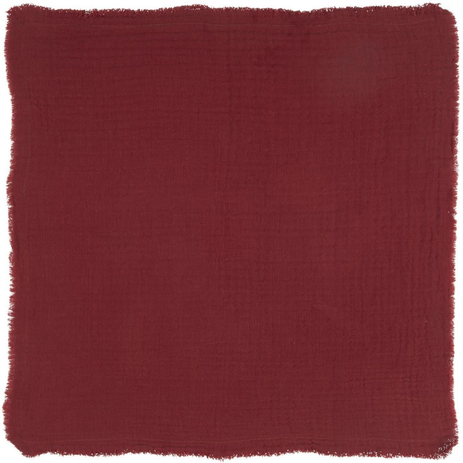 Stoffserviette - 40x40 cm (Rot)