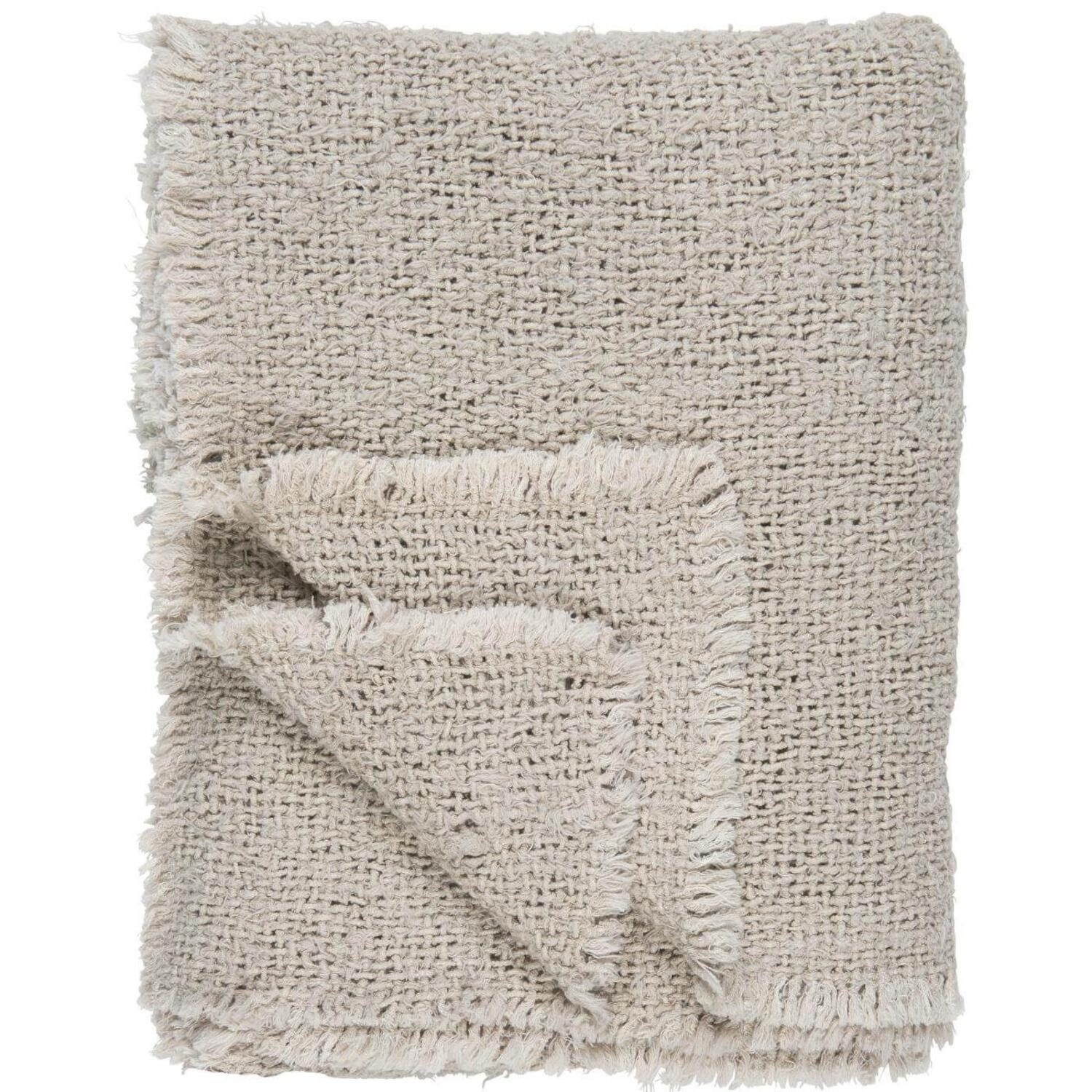 Plaid "Toulouse" - 160x130 cm (Beige)