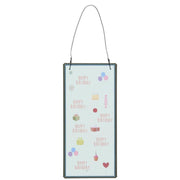 Ib Laursen Metallschild "Happy Birthday" - 7x15cm