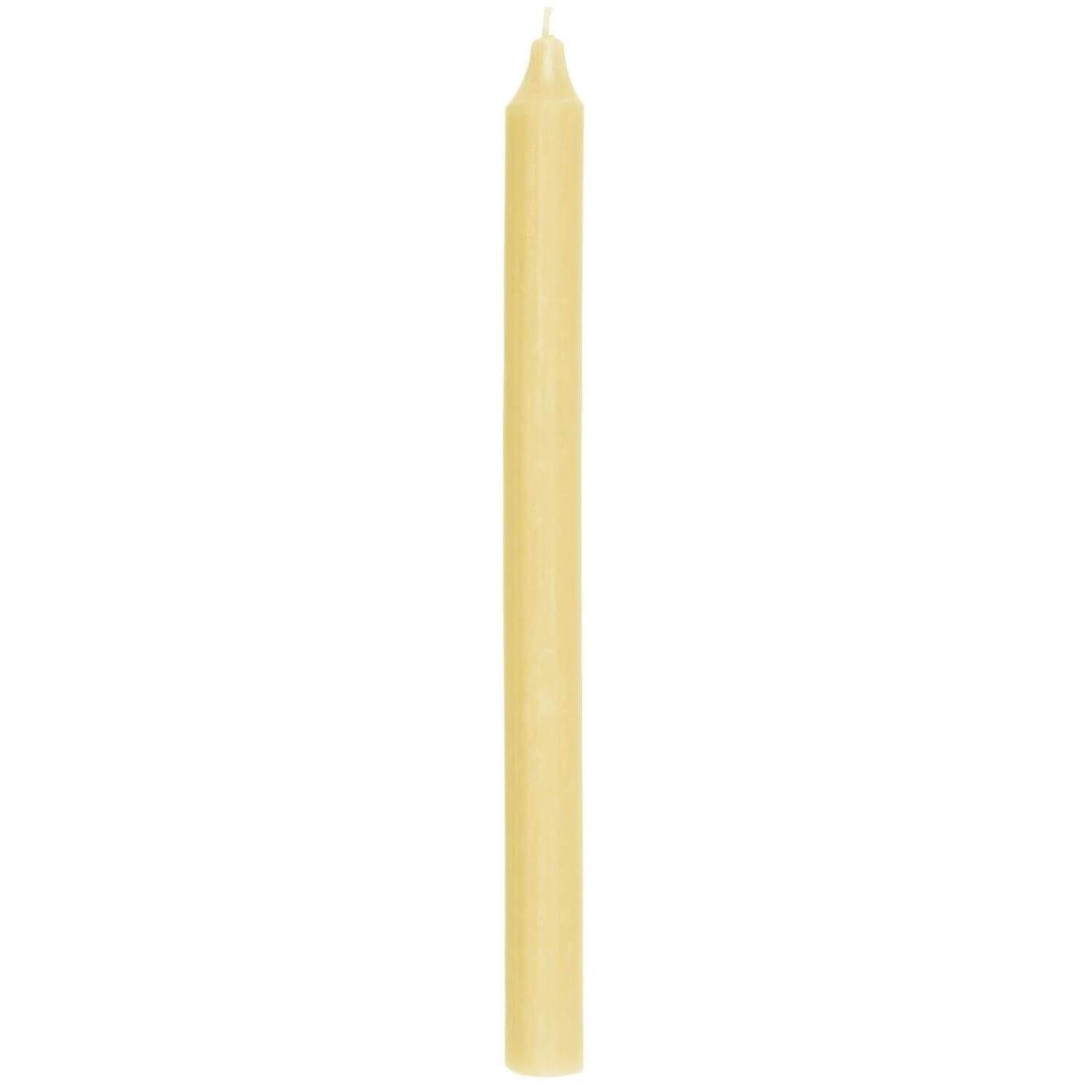 Stabkerze - 2,2x29 cm (Gelb Rustikal)