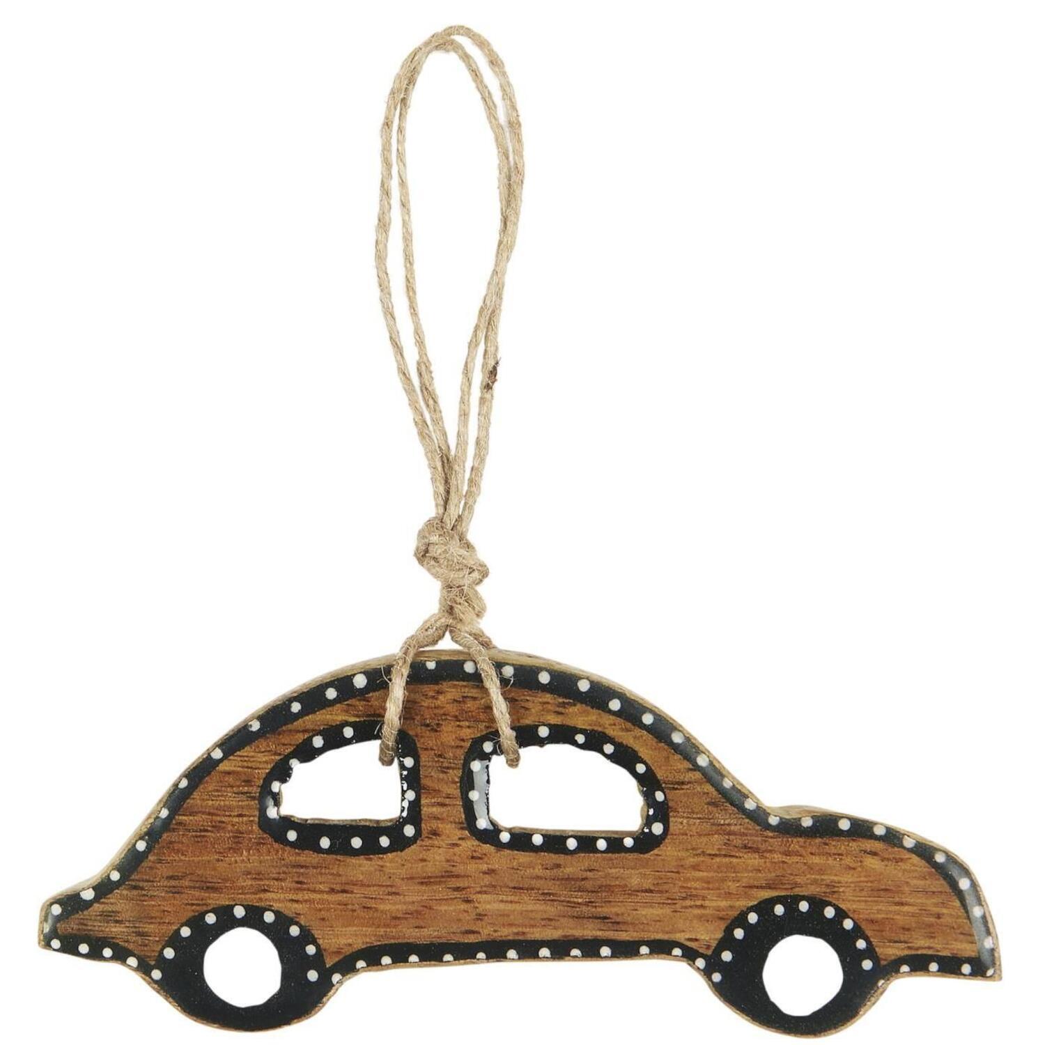 Anhänger "Auto" (Braun)