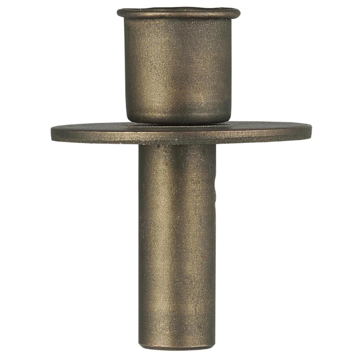 Kerzenhalter für Stabkerzen "Flaschenstecker" - ø 5 cm (Gold)