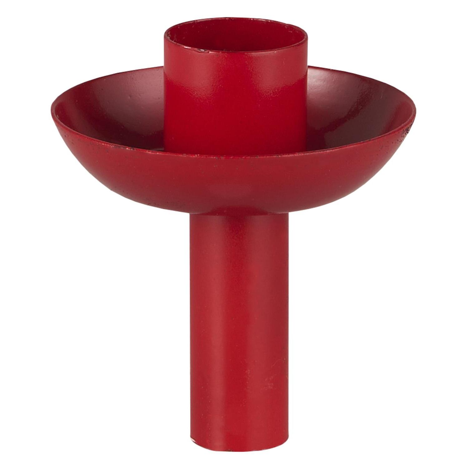 Kerzenhalter "Flaschenstecker" (Rot)