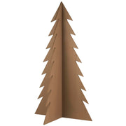 Holz-Tannenbaum stehend - 50x90 cm (Braun)