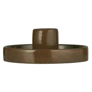 Kerzenhalter für Stabkerze - 11,5x4,3 cm (Braun)