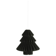 Weihnachtsschmuck zum Hängen "Baum" - 6,5x7 cm (Schwarz) Ib Laursen