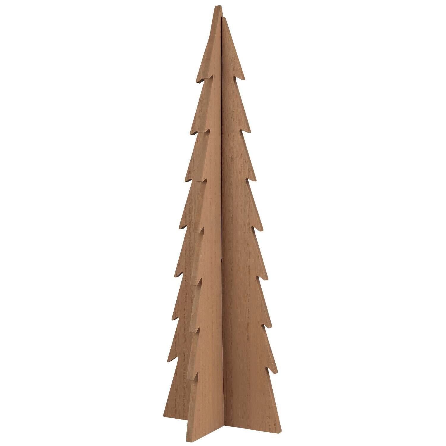 Holz-Tannenbaum stehend - 17,5x54 cm (Braun) Ib Laursen