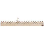 Adventskalender "Gehende Gans" - 50x2,5x5,5 cm (Natur)