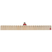 Adventskalender "Fahrendes Auto" - 50x2,5x5,5 cm (Natur)