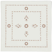 Servietten "Fliesenmuster" - 50 Stk (Burned Rose)