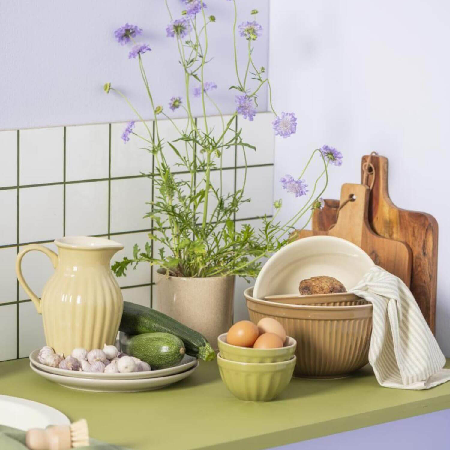 Schalensatz "Mynte" im 3er-Set (Hazelnut)