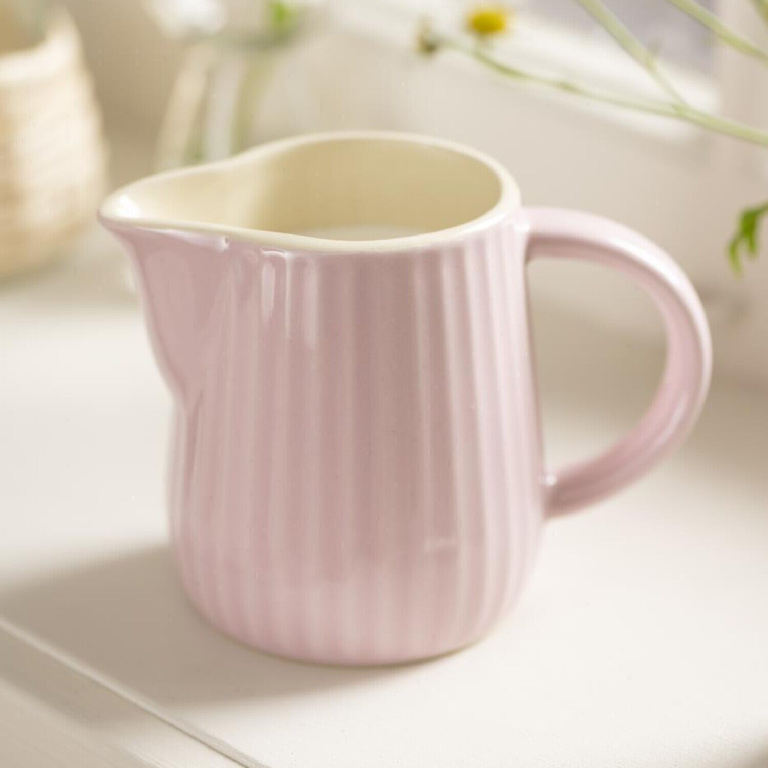 Milch- und Sahnekännchen "Mynte" (English Rose)