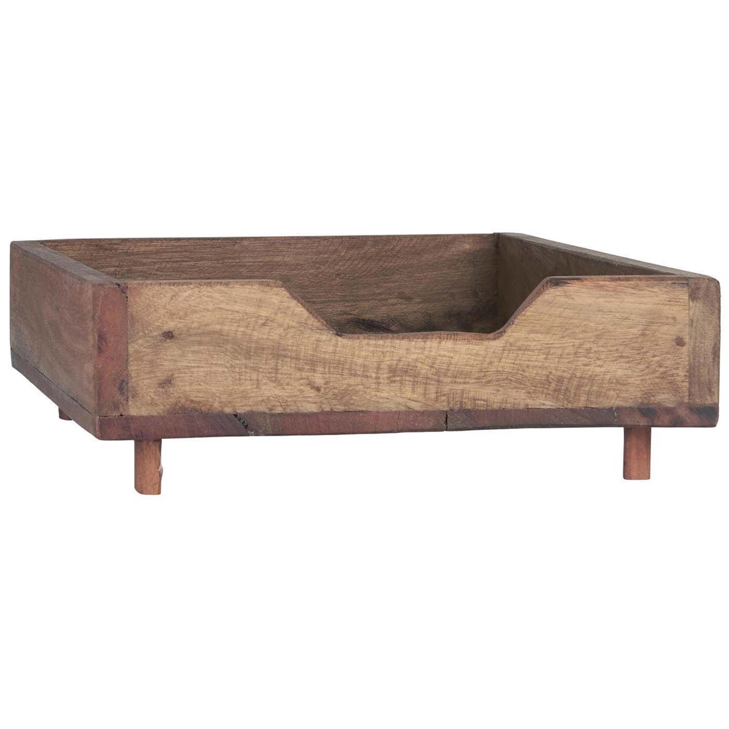 Holz-Aktenhalter stapelbar "Unika" - A4 (Braun)