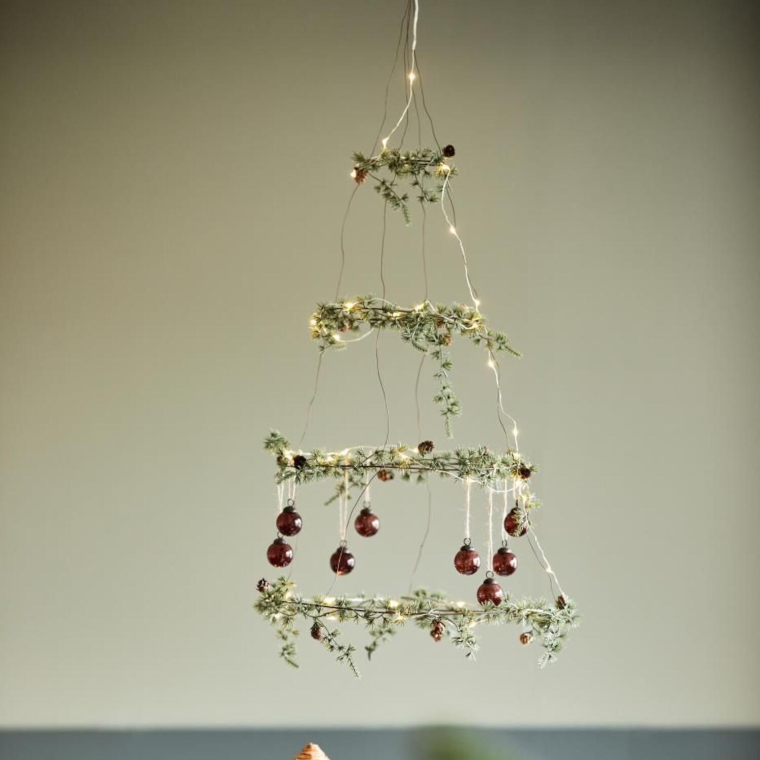Hänger mit 4 Ringen - 83 cm (Silber)